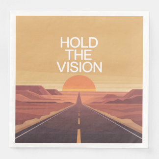 Hold The Vision Serviette