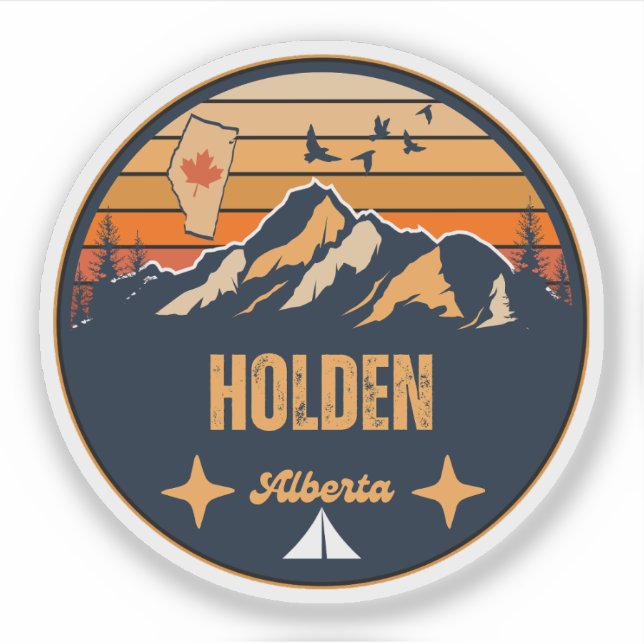 Holden, Alberta Aufkleber (Vorderseite)