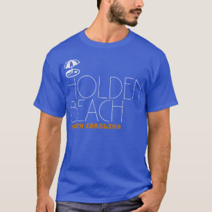 Holden Beach North Carolina Sommer-Schirm T-Shirt