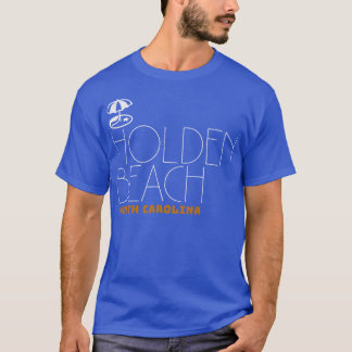 Holden Beach North olina Sommer Umbrella T-Shirt