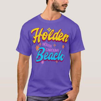 Holden Beach North olina Sommerzeit Sterne T-Shirt