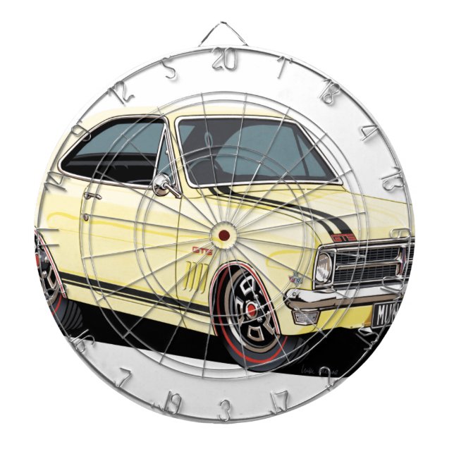 Holden Hektogramm Monaro - Munro Dartscheibe (vorne)