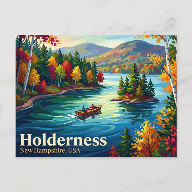 Holderness USA Postkarte (Vorderseite)