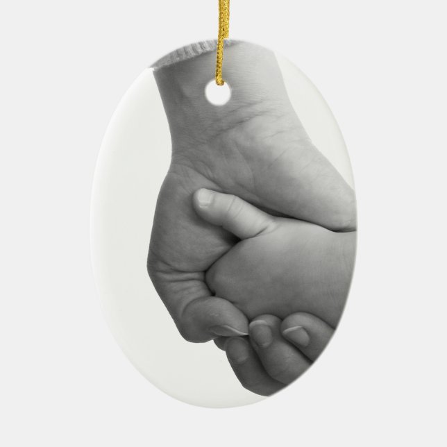 holding hands keramikornament (Vorne)