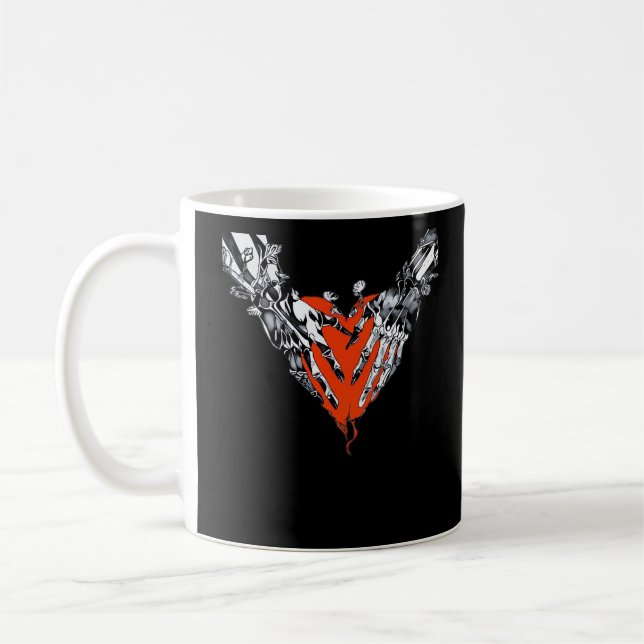 Holding Heart Classic Kaffeetasse (Links)