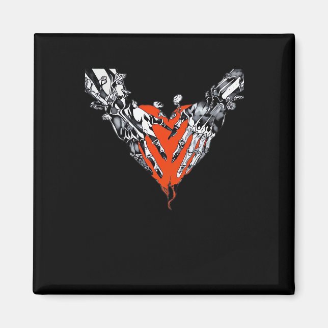 Holding Heart Classic Magnet (Vorne)