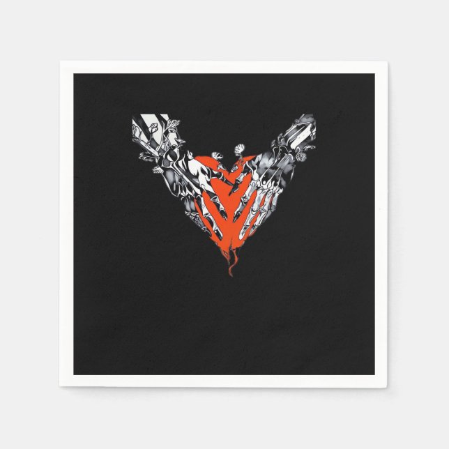 Holding Heart Classic Serviette (Vorderseite)