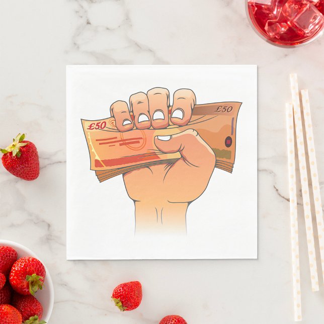 Holding Money Serviette (Von Creator hochgeladen)