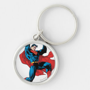 Holding up a heavy object schlüsselanhänger