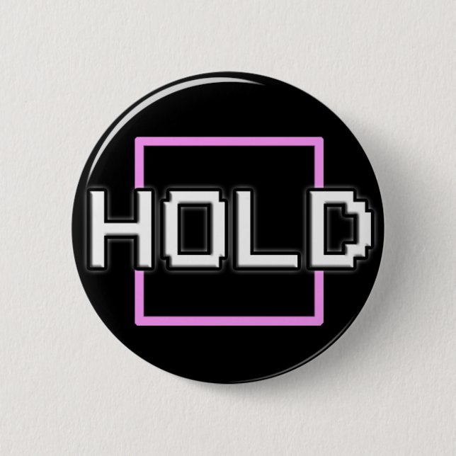 HoldSquare Logo-Abzeichen Button (Vorderseite)