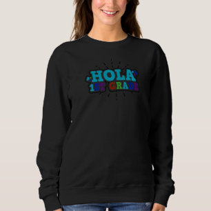 Hole 1. Klasse Spanischer Lehrer Premium Sweatshirt