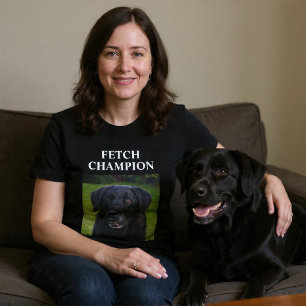 Hole Champion Lustiger Benutzerdefinierter Hund T-Shirt