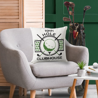 Hole Clubhouse Golf Kissen