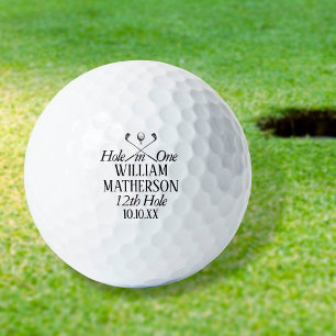 Hole in One Classic Personalisiert Golfball