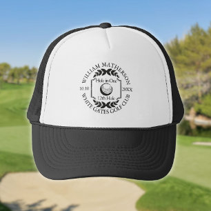 Hole in One Classic Personalisiertes Golf Truckerkappe