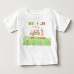 Hole In One Erste Geburtstagsfeier Baby T-shirt