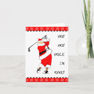 Hole-in-One Feiertagskarte