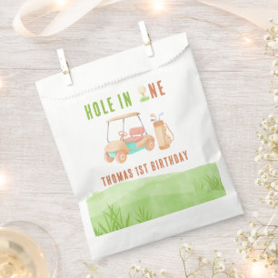 Hole In One Golf Erste Geburtstagsfeier Geschenktütchen
