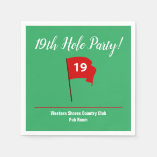 Hole Pub Party Napkin Serviette