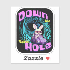 Hole runter (+Hintergrund) Aufkleber