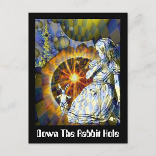 Hole runter postkarte