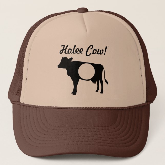 Holee Cow Trucker Hat Truckerkappe (Vorderseite)