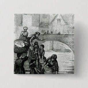Holen des Wassers vom Fluss Button