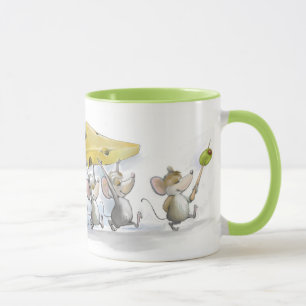 Holen in die Käse-(mit Oliven) Tasse