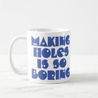 Holen ist langweilige Kaffee-Tasse