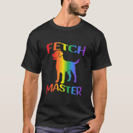 Holen Master Rainbow Labrador Retriever T-Shirt