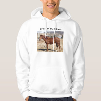 Holen Sie auf das Stutenfohlen-Sweatshirt Hoodie