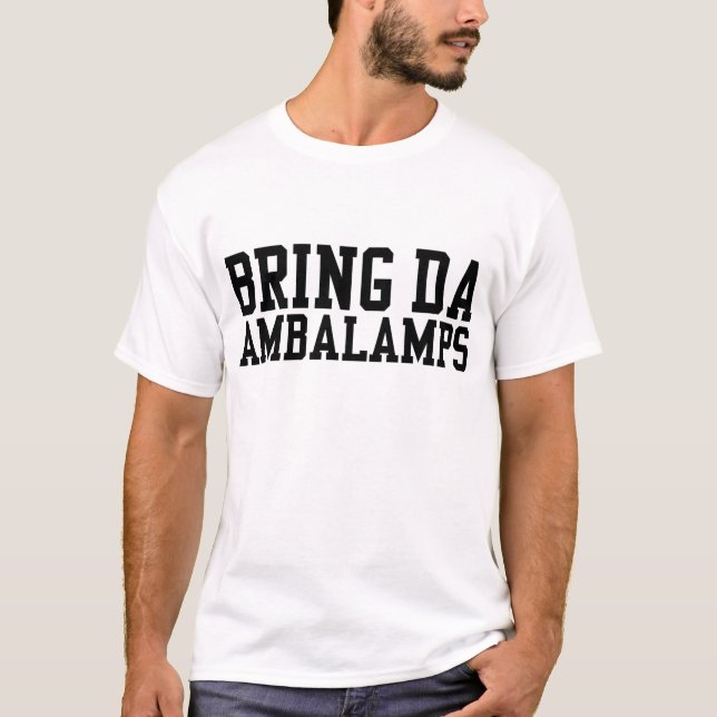 Holen Sie DA Ambalamps (oder bernsteinfarbiges T-Shirt (Vorderseite)