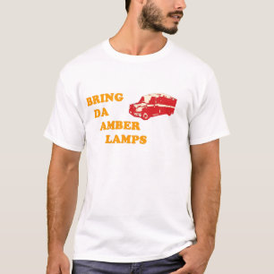 HOLEN Sie DA BERNSTEINFARBIGEN LAMPEN T - Shirt