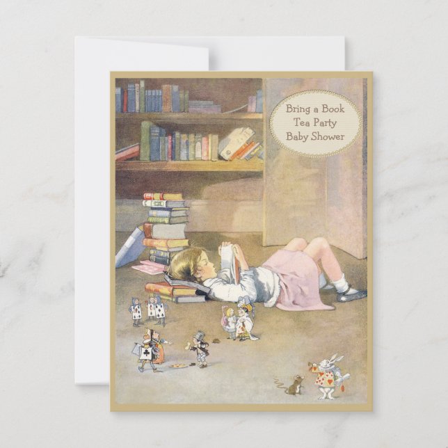 Holen Sie eine Buch-Alice im Einladung (Vorderseite)