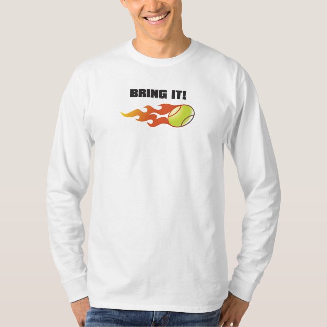 Holen Sie es, lange Hülse T-Shirt (Vorderseite)