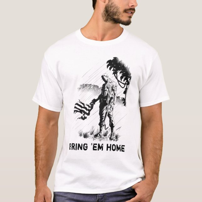 Holen Sie ihnen Zuhause T-Shirt (Vorderseite)