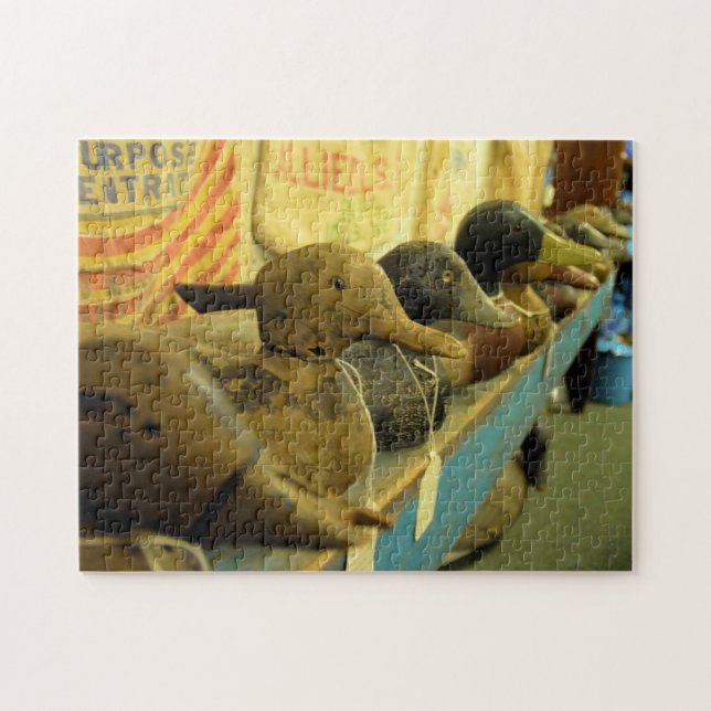 Holen Sie Ihre Enten in einer Reihe - 11x14 - 252  Puzzle (Horizontal)