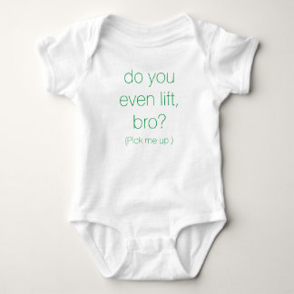 "Holen Sie mich." ab Baby-Pullover Baby Strampler