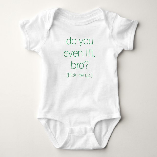 "Holen Sie mich." ab Baby-Pullover Baby Strampler (Vorderseite)