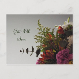 Holen Sie sich bald Bouquet Postcard Postkarte