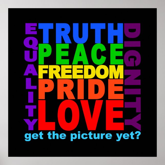 Holen Sie sich das Bild? Poster (Vorne)