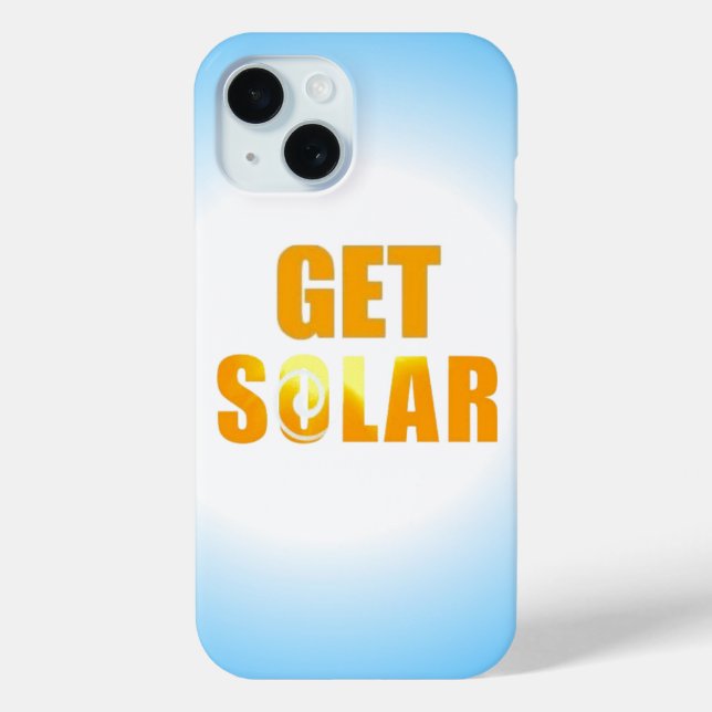 Holen Sie sich das Solarlogo Ecofriendly Solar Ene Case-Mate iPhone Hülle (Rückseite)