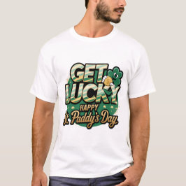 Holen Sie sich den Glückstag St. Paddy's Day: Klee T-Shirt