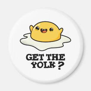 Holen Sie sich den Yolk Funny Egg Joke Pub Magnet