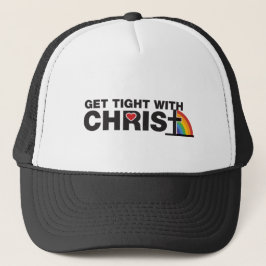Holen Sie sich den Zahn mit Christus Trucker Hat Truckerkappe