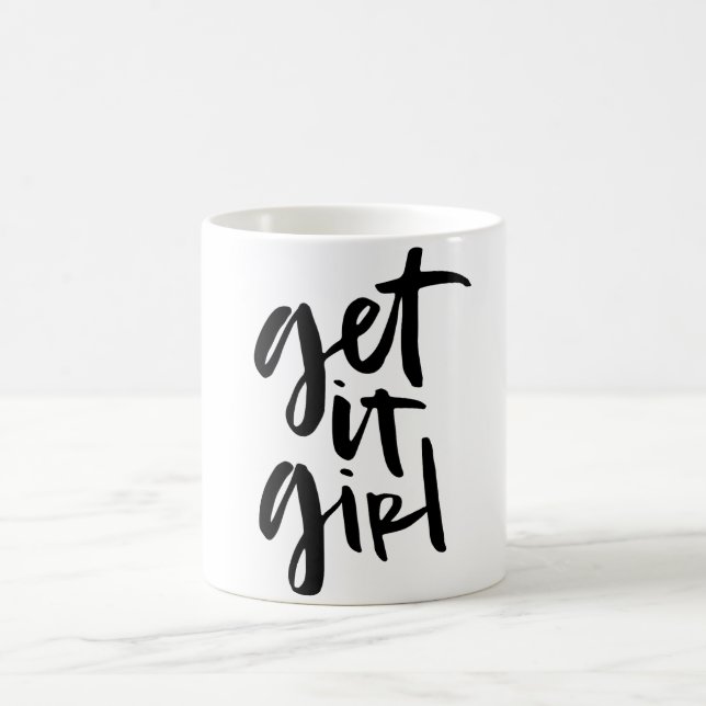 Holen Sie sich die Girl-Tasse Tasse (Mittel)