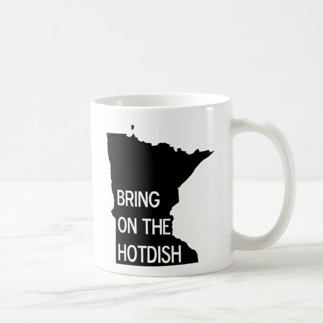 Holen Sie sich die Hotdish Funny Minnesota Kaffee  Kaffeetasse (Rechts)