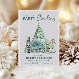 Holen Sie sich dieses Party Cracken Weihnachts-Kin Einladung