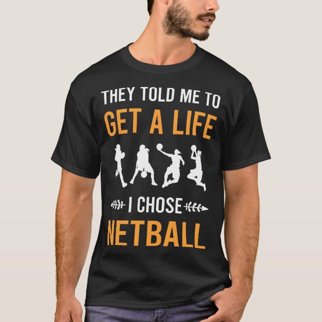 Holen Sie sich einen Lebensnetzball T-Shirt (Vorderseite)