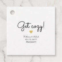 Holen Sie sich gemütliche Winterhochzeit oder Scha